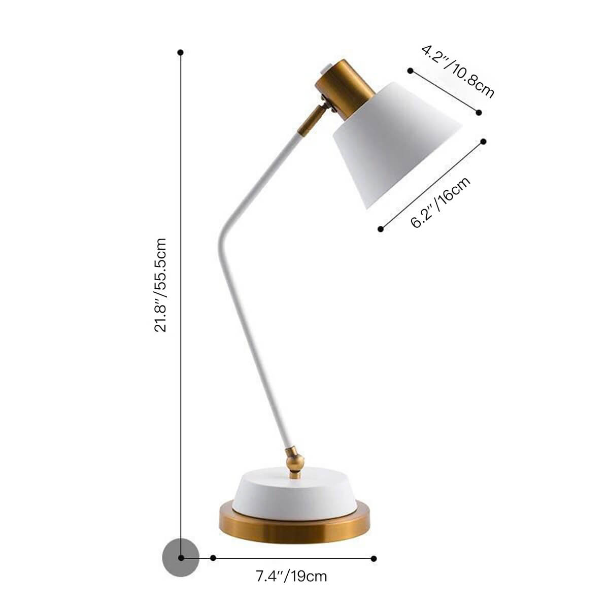 Hotel desk hot sale lamps