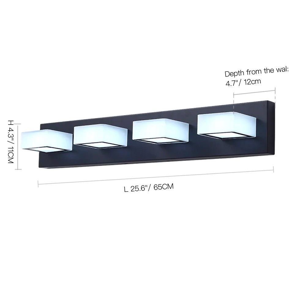 Black LED Modern Vanity Light Sofary Lighting