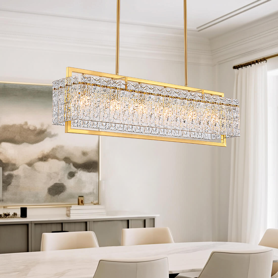 Velluna-Gold-Crystal-Pendant-Lighting-dining-room-1