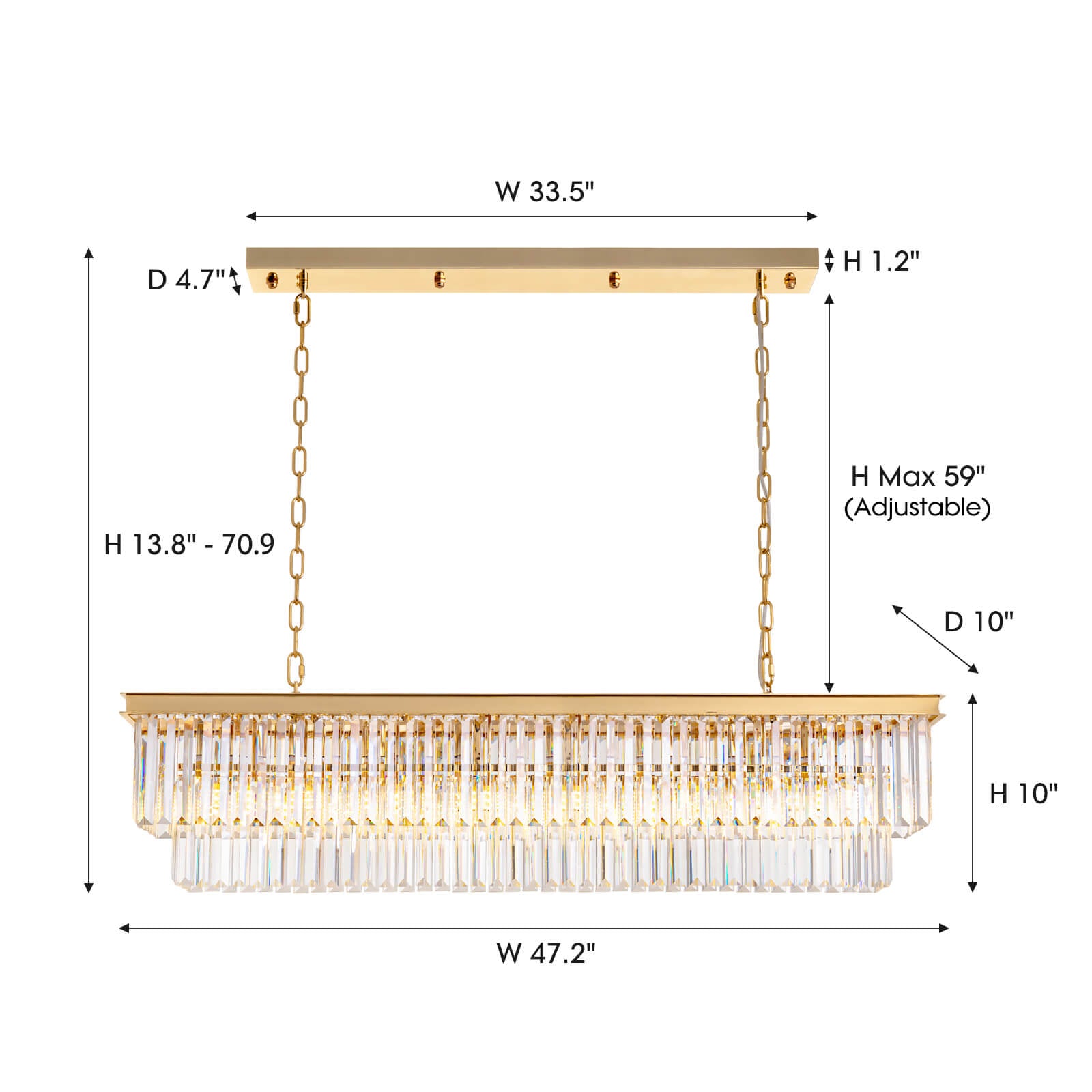 Vespera-Gold-Crystal-Linear-Chandelier-Dimensions