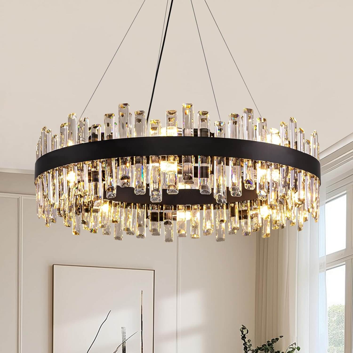 aurum-luxury-black-crystal-round-chandelier-Main-1