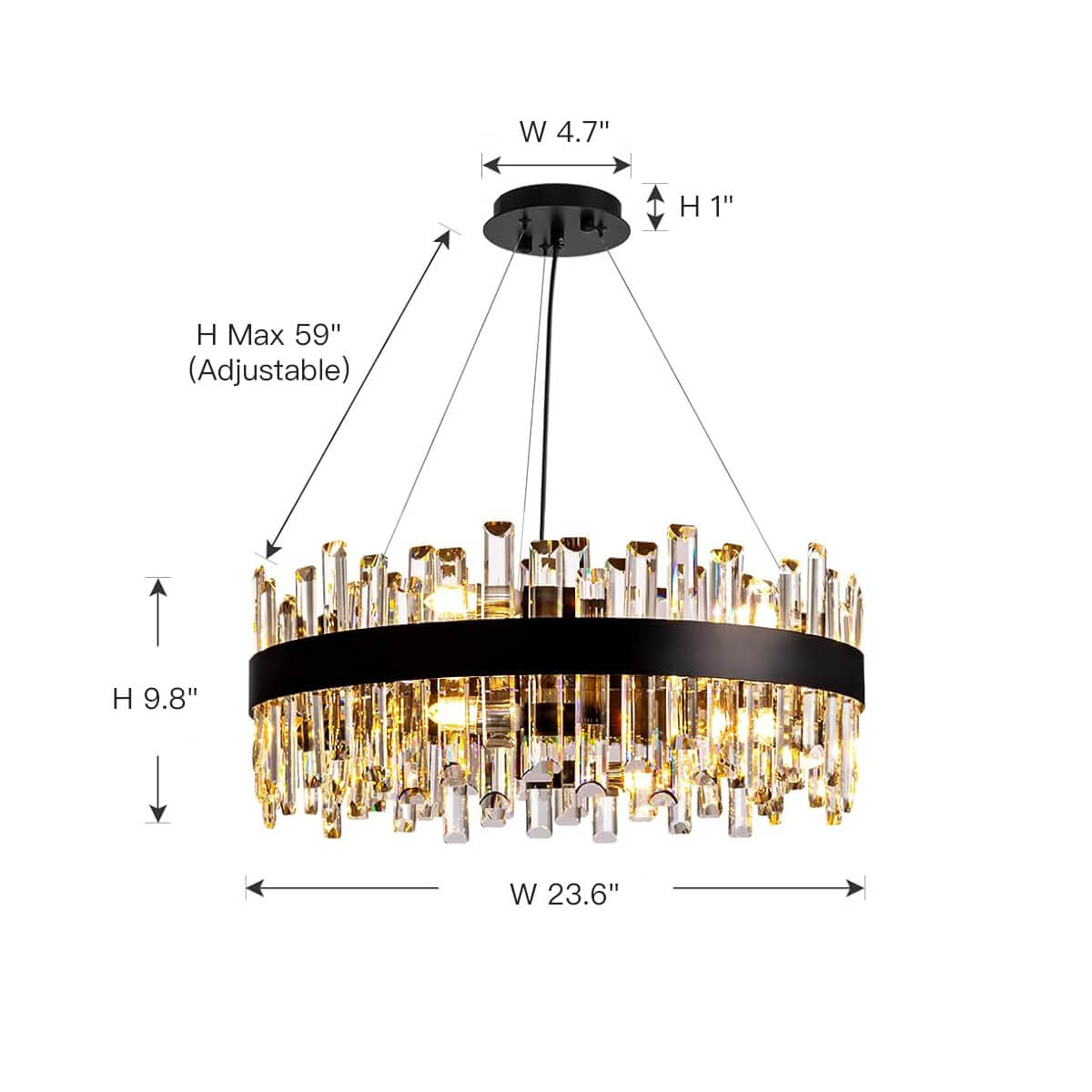 aurum-luxury-black-crystal-round-chandelier-dimensions