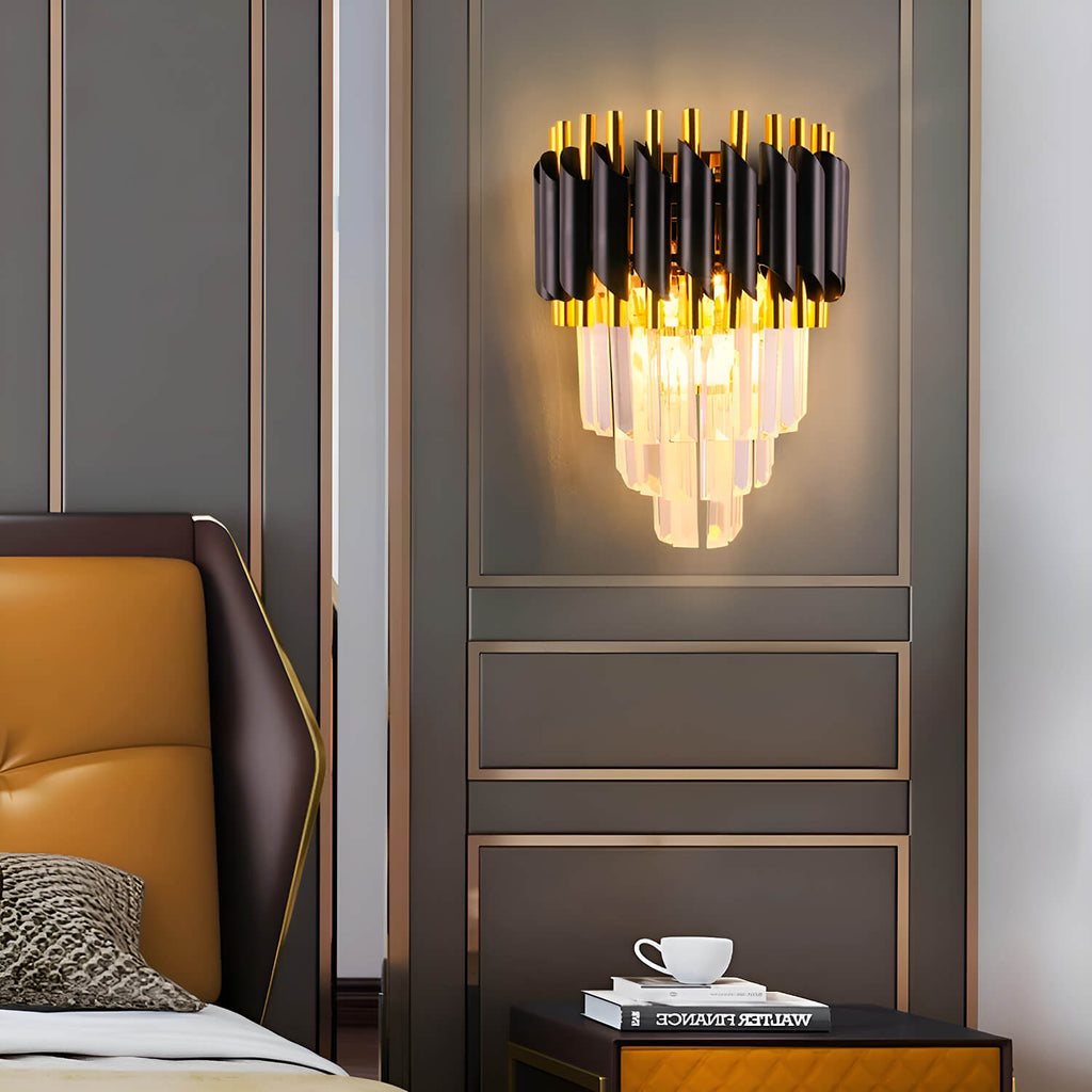 Crystal Wall Sconce Wall Lamp Lighting Fixture - Sofary Lighting