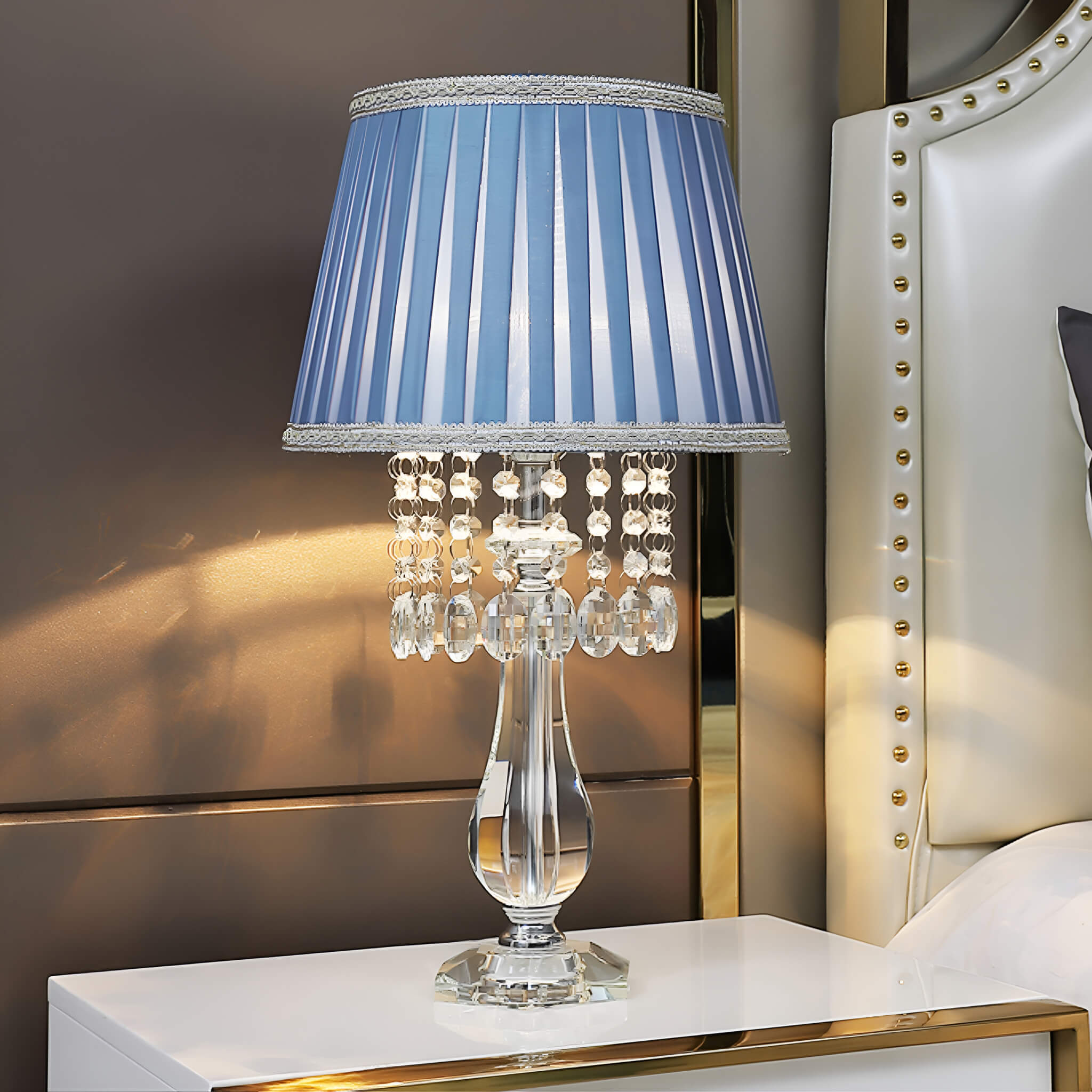 Crystal top LAMPSHADE