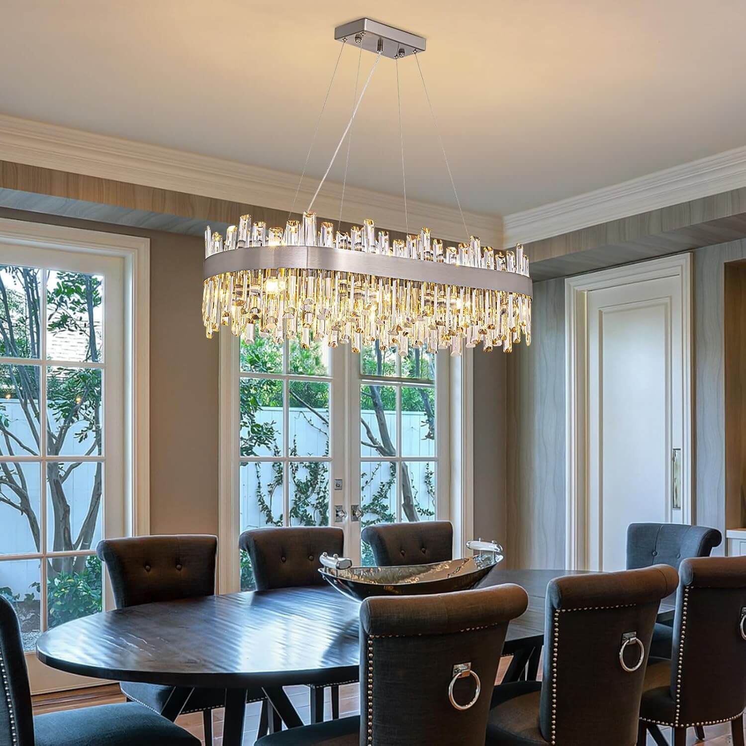 luxora-elegance-chrome-brass-crystal-rectangular-chandelier-dining-room-1