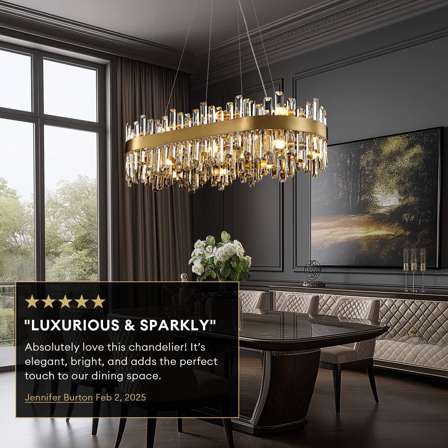 luxora-elegance-gold-crystal-rectangular-chandelier-promotional-review-3