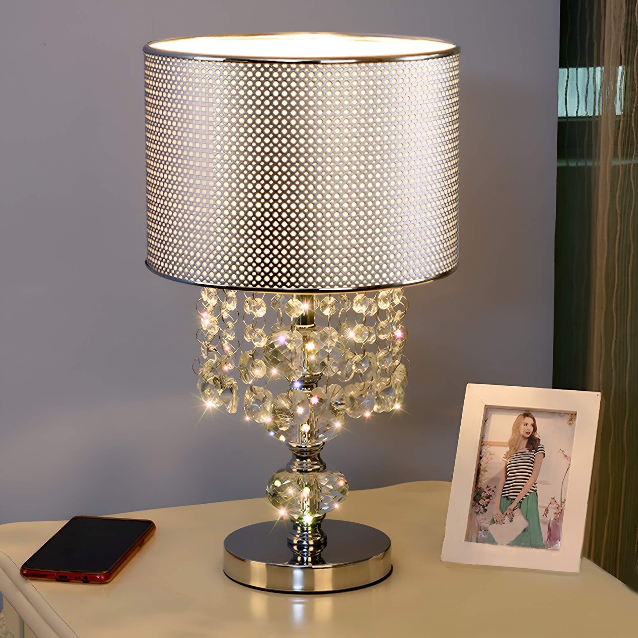 Minimalist Crystal Table Lamp | Sofary Lighting