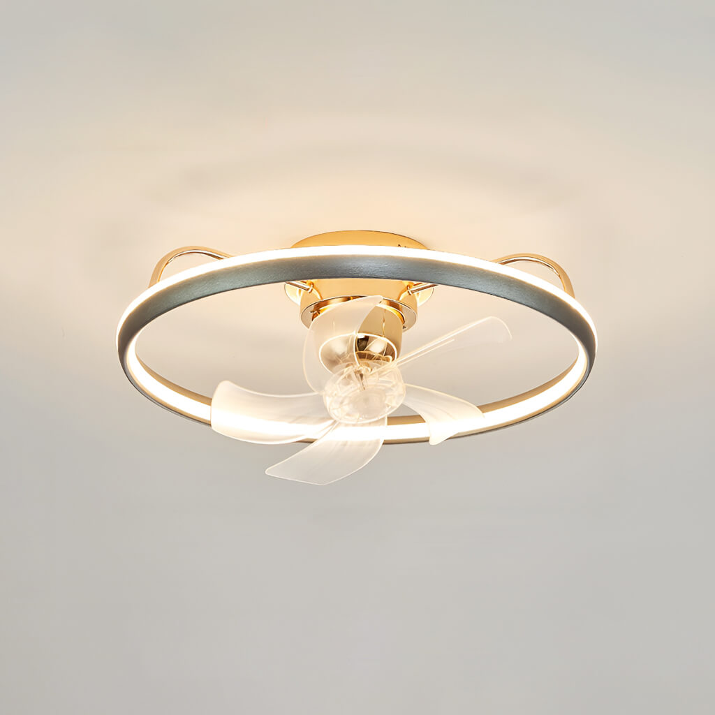 Modern Circular Ceiling Fan Light With Remote Control-detail3 | Sofary Lightin…