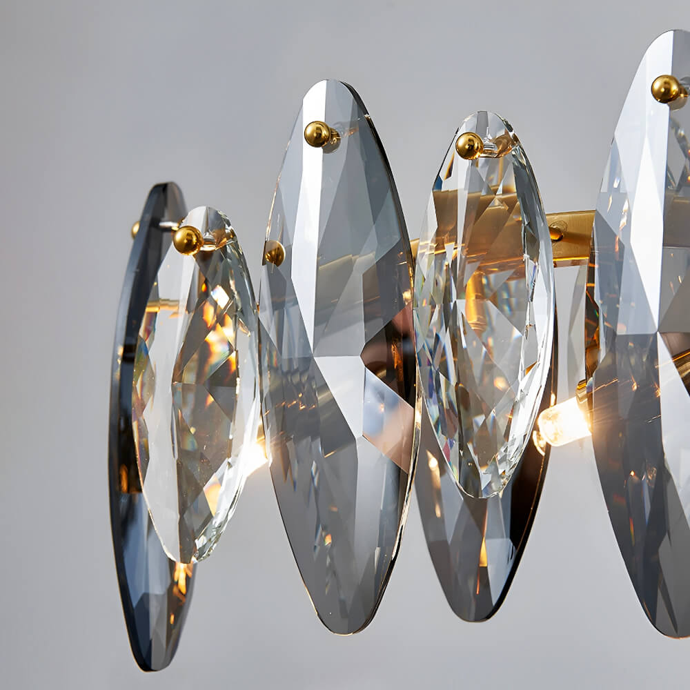 Modern Unique Wave Crystal Chandelier-detail2 | Sofary Lighting