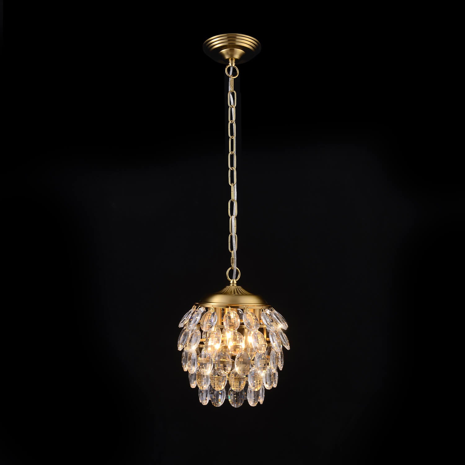 Pine Cone hot Shape Crystal Chandelier