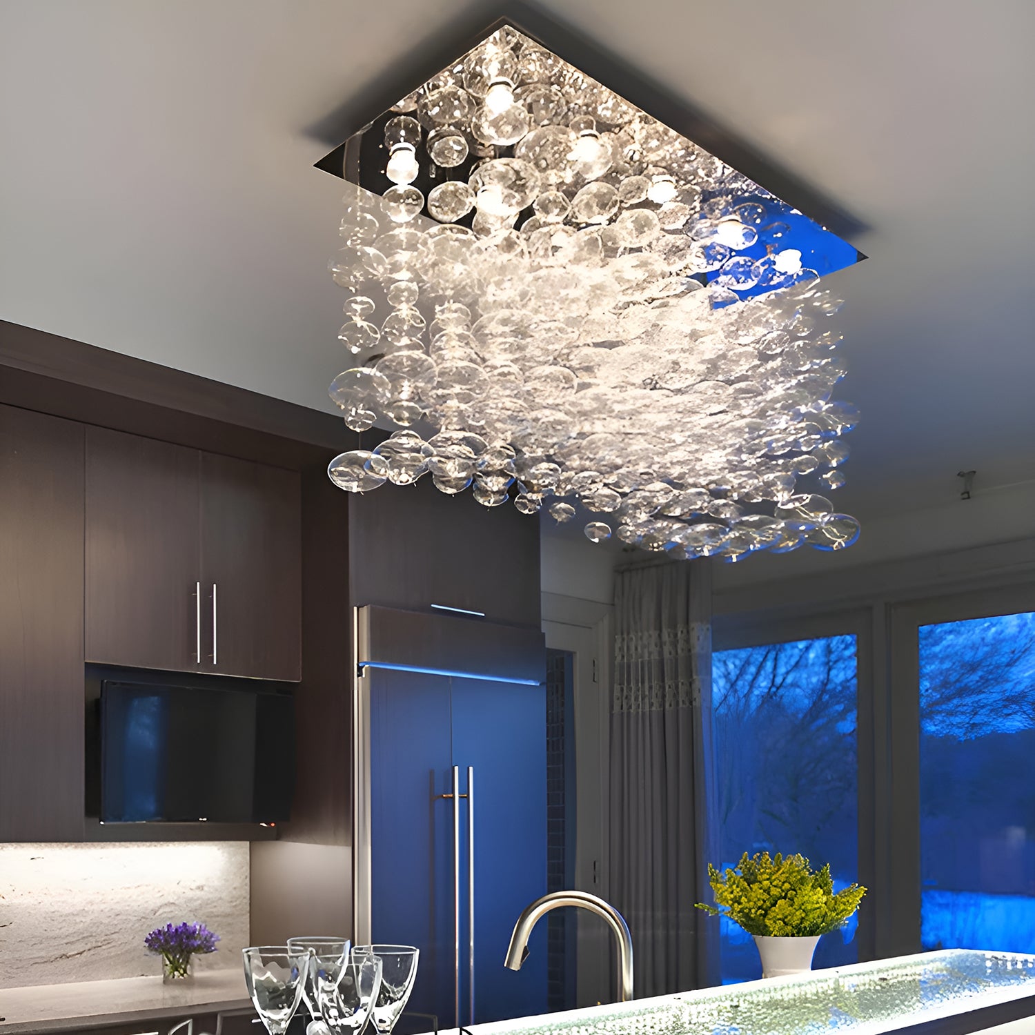 Rectangle kitchen clearance ceiling light