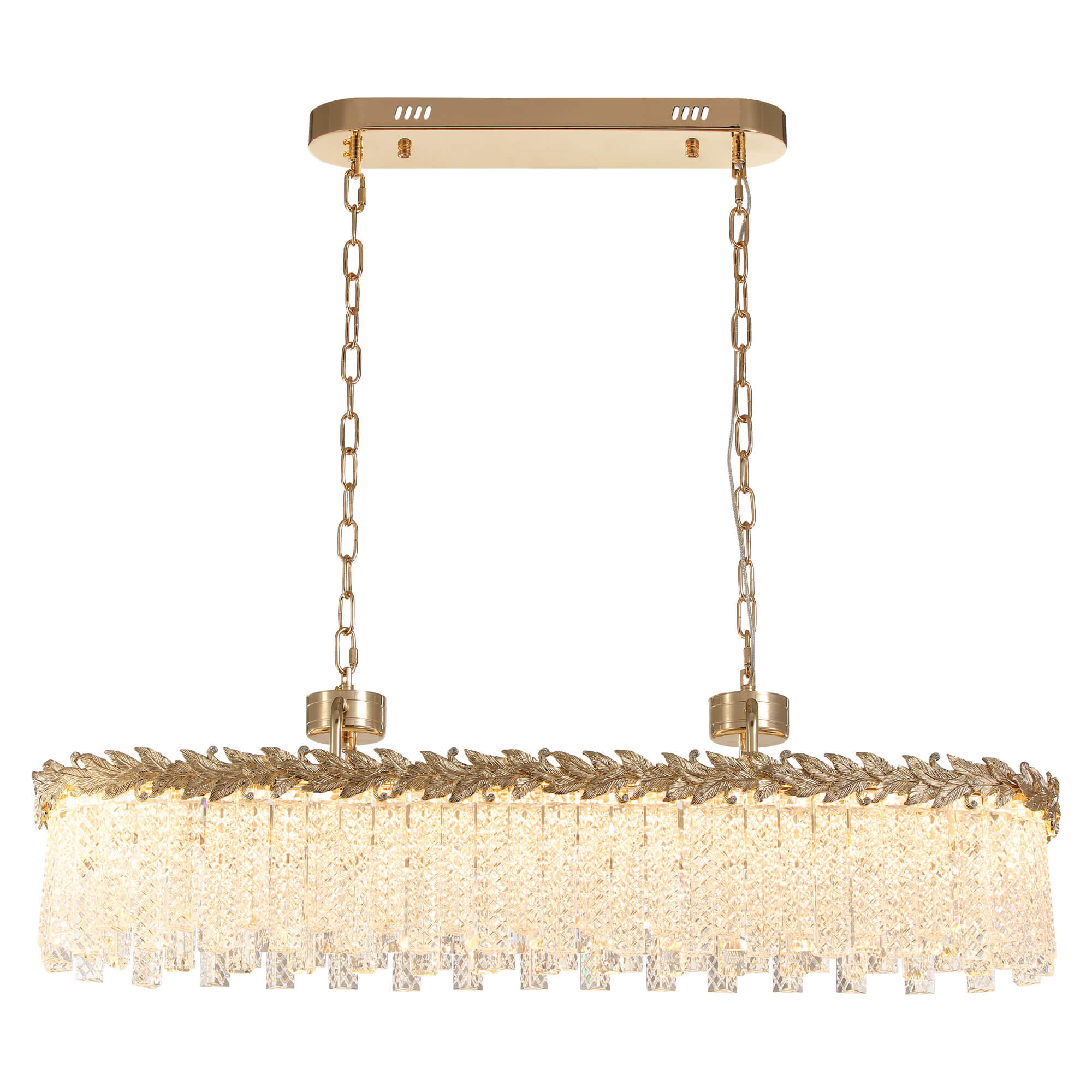 seraphic-luxury-gold-brass-crystal-rectangular-chandelier-solid-background-7