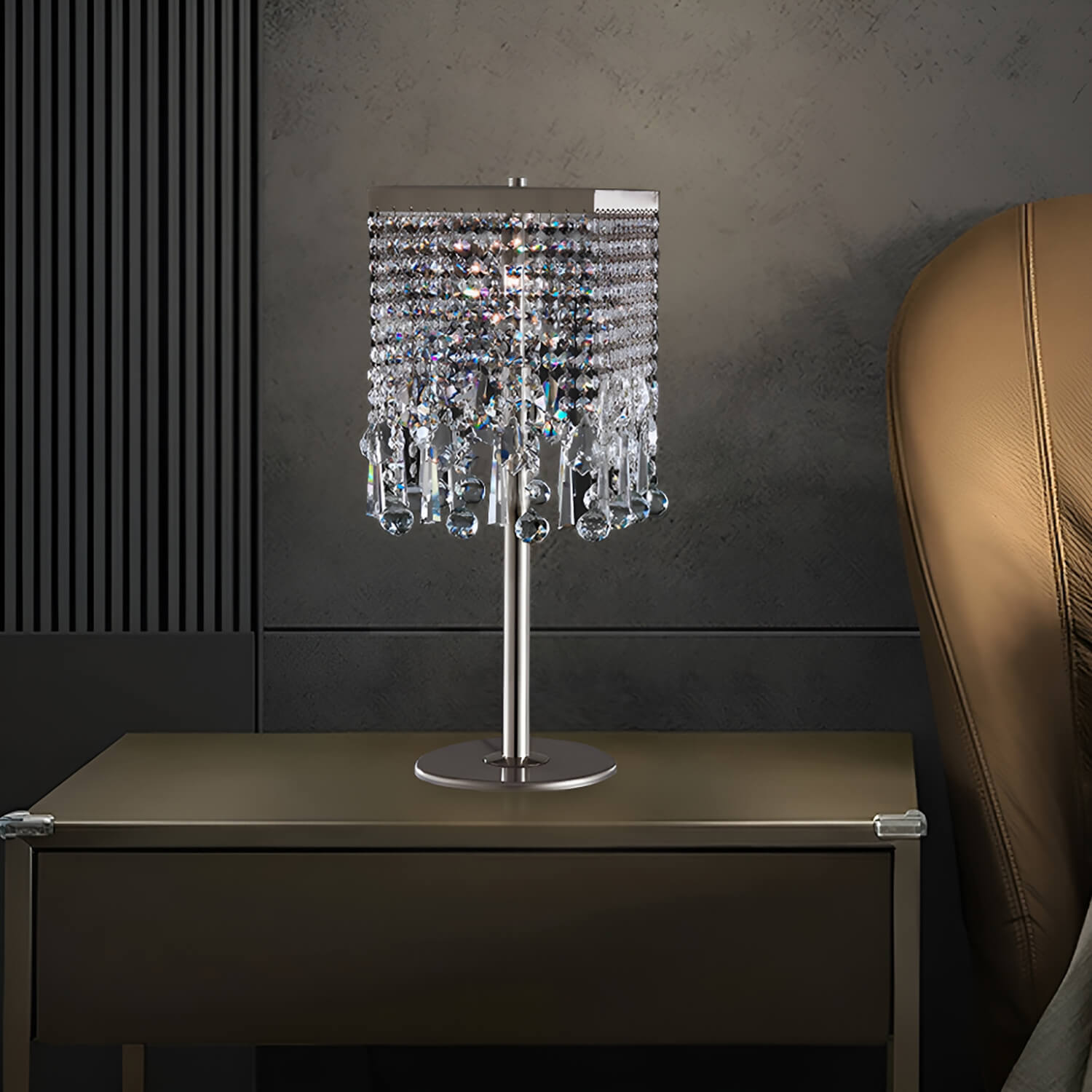 Cheapest All Crystal Table Lamp !