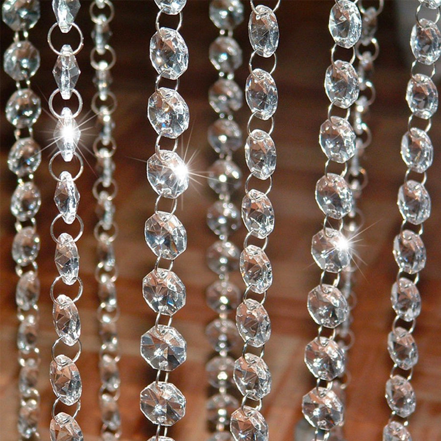 Clear Crystal Beads DIY Craft Jewelry Decoration Sofary Lighting